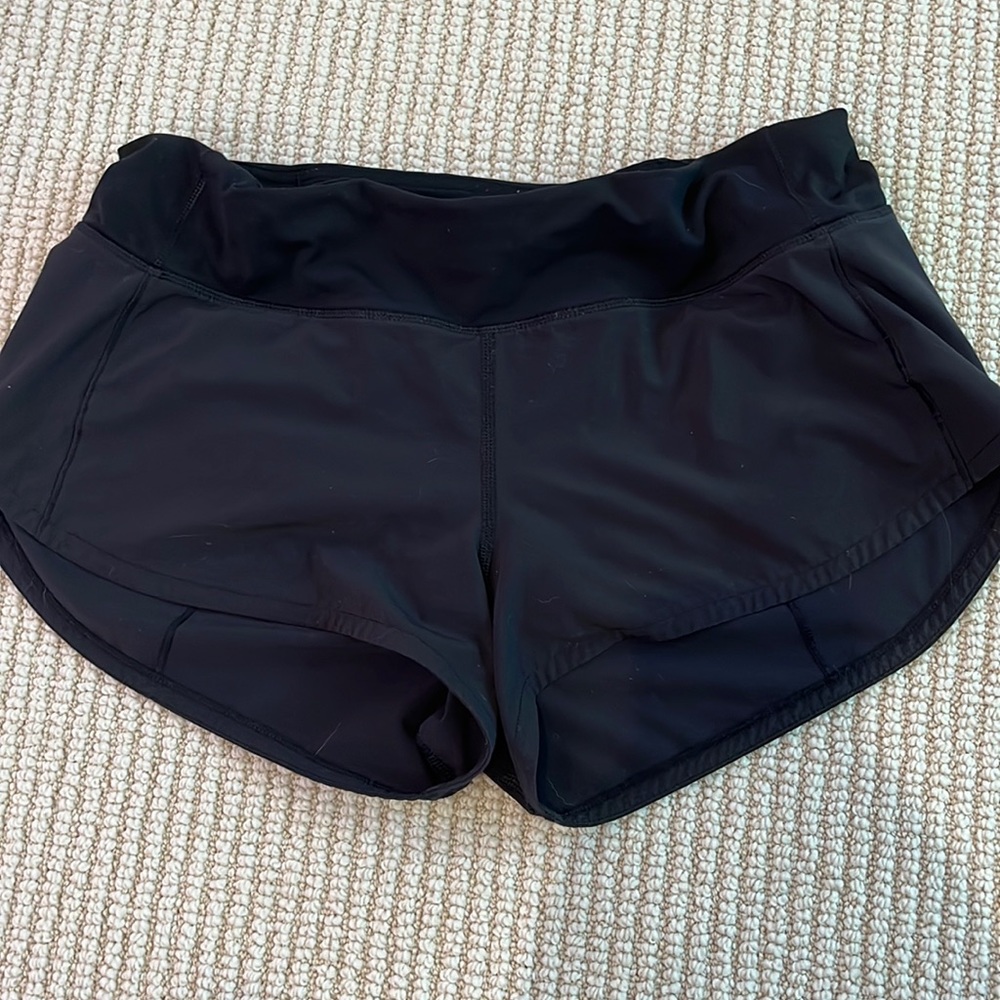Black lulu shorts